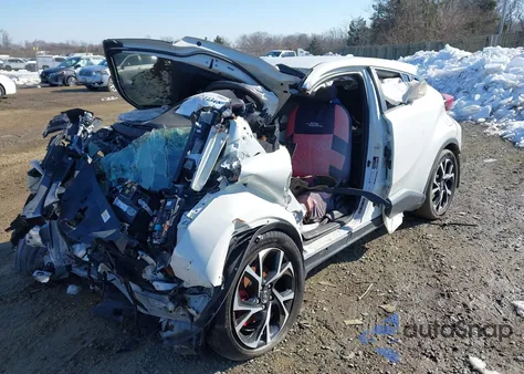 2019 Toyota C-Hr Xle из США, поврежденный, VIN NMTKHMBX2KR092486